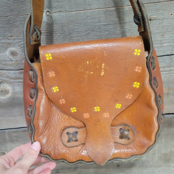 Vintage brown bag - Picture 4 of 6